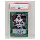 2020 Edwards Prizm Green Prizm Auto RC /75 PSA 10