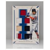 2019 National Treasures Ronald Acuna Jr 03/99