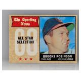 1968 TOPPS Baseball BROOKS ROBINSON HOF 365