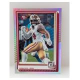 2025 Donruss Fred Warner (No Name) Holo