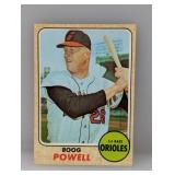 1968 TOPPS Baseball BOOG POWELL  381