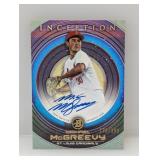 2022 Bowman Inception Michael McGreevy Auto /399