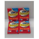 (4) 1988 Donruss Baseballï¿½Packs