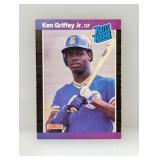 1989 Donruss Rated Rookie Ken Griffey Jr RC Edges
