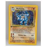 Pokemon 1999 1st Edition Machamp Holo 8 S/E