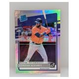 2020 Donruss Rated Rookie Yordan Alvarez #45 Edge