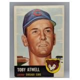 1953 Topps #23 - Toby Atwell "Cubs" Indent