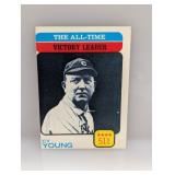 1973 TOPPS CY YOUNG HOF/ALL TIME VICTORY LEADER I