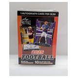 2025 Leaf Metal Football Blaster Box (1 Auto)