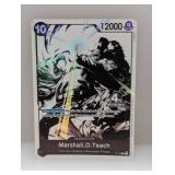 One Piece 4th Ann Stamped Marshal.D.Teachï¿½Promo