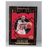 1995-1996 UD Predictor NBA Michael Jordan #R3