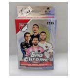 2025 Topps Chrome MLS Hanger Box