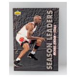 1993-1994 UD Season Leaders Steals Michael Jordan