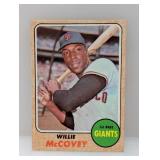 1968 Topps Willie Mccovey #29 Indents