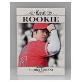 2018 Leaf Shohei Ohtani Rookie #01