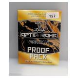 2026 Leaf Optichorme Football 1/1 Proof Pack
