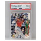 2020 Topps Holiday Yordan Alvarez RC HW105 PSA 10