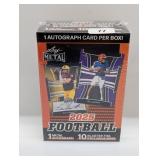 2025 Leaf Metal Football Blaster Box (1 Auto)