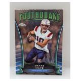 2024 Topps Chrome Drake Maye #Y-2 RC Youthquake