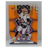 2022 Joe Burrow Orange Reactive National Prizm