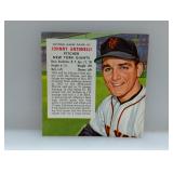 1954 Red Man Tobacco Baseball JOHNNY ANTONELLI 21N