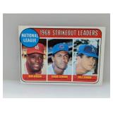 1969 TOPPS LEADERS GIBSON/JENKINS/SINGER 12 W