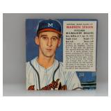 1953 Red Man Tobacco WARREN SPAHN HOF 19N Cs/Cs