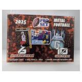 2025 Metal Pro Set Football Hobby Box (6 Autos)
