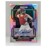 2022 Prizm Draft Picks Jimmy Crooks Autograph #127