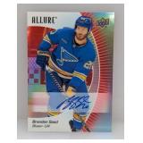 2023-24 UD Allure Brandon Saad Autograph #52
