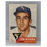 1953 Topps #156 - Jim Rivera "White Sox"