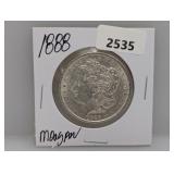 1888 90% Silv Morgan $1 Dollar