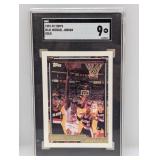 1992-93 Michael Jordan Topps Gold #141 SGC 9