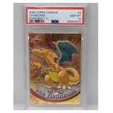 2000 Topps Chrome Pokemon TV Charizard #6 PSA 10