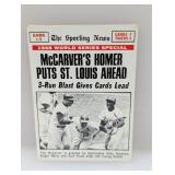 1969 TOPPS McCARVERS HR PUTS ST LOUIS AHEAD S