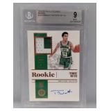 2019-20 Waters Encased Auto Patch RC /35 BGS 9