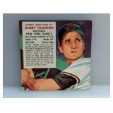 1953 Red Man Tobacco BOBBY THOMSON 25N Corners