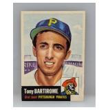 1953 Topps #71 - Tony Bartirome "Pirates"