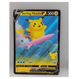 2021 Pokemon Celebrations Surfing Pikachu V 8 Edge