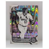 2022 Bowman Chrome Draft Prosp B&W RayWave Baez