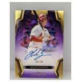 2024 Topps 5 Star Gold Nolan Gorman Auto SP 05/50