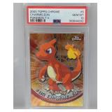 2000 Topps Chrome Pokemon TV Charmeleon #5 PSA 10