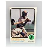 1973 TOPPS ROBERTO CLEMENTE HOF 50 Indents