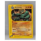 2002 Pokemon Expedition Machamp #51 Edges