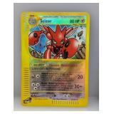 2002 Pokemon Expedition Scizor Reverse Holo Edges