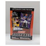 2025 Leaf Metal Football Blaster Box (1 Auto)