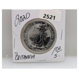 2020 1oz .999 Silv Britannia