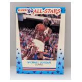 1989-90 Fleer ï¿½89 All-Stars Sticker Michael Jordan