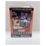 2025 Leaf Metal Football Blaster Box (1 Auto)