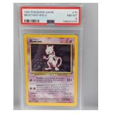 1999 Pokemon Mewtwo Holo #10 PSA 8